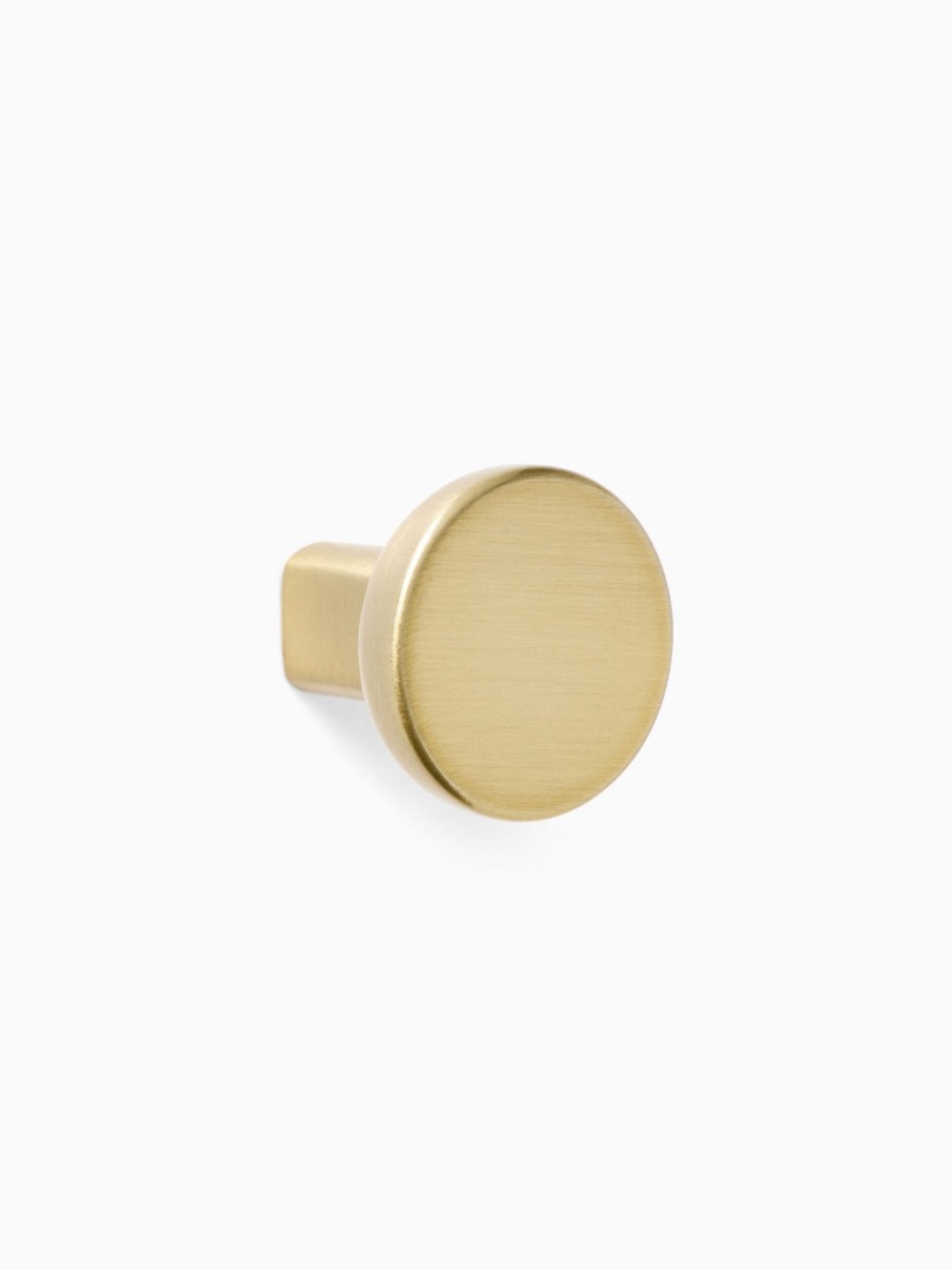 7 West Elm Elyse Hardware Knob in Antique Brass Knobs